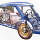 Illustration for article titled 28 rare cutaway illustrations of classic cars